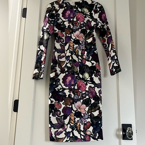 Cynthia Rowley floral print midi dress - Picture 1 of 2